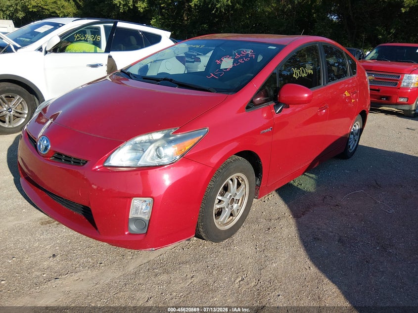 2011 Toyota Prius VIN JTDKN3DU1B5353183 IAAI salvage auction — NORMAL WEAR, Clear (Indiana), sold $675 on 2026-07-29 (photo 2)