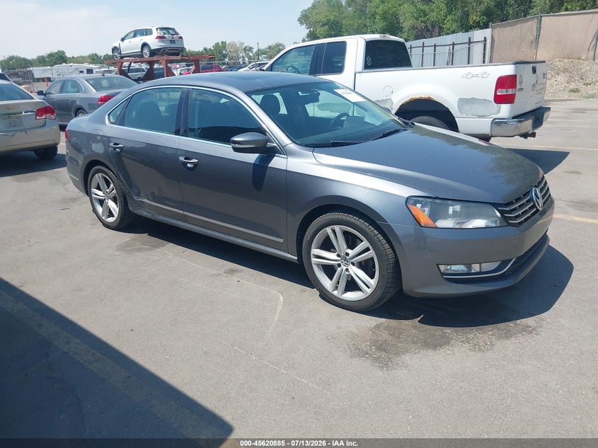 2013 Volkswagen Passat VIN 1VWCN7A30DC138879 IAAI salvage auction — NORMAL WEAR, Salvage Title, sold $600 on 2026-07-18 (photo 1)