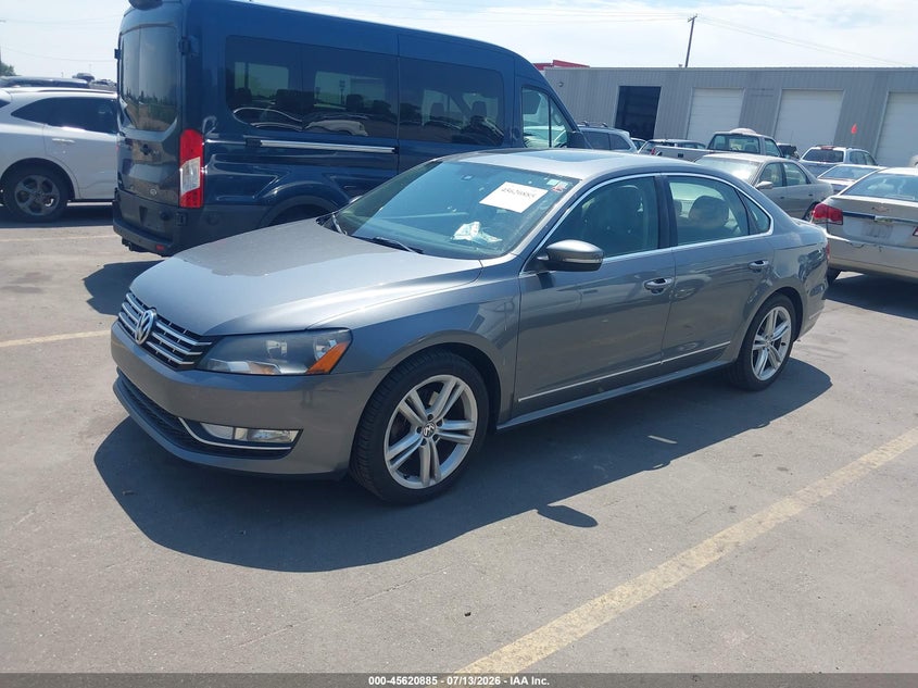 2013 Volkswagen Passat VIN 1VWCN7A30DC138879 IAAI salvage auction — NORMAL WEAR, Salvage Title, sold $600 on 2026-07-18 (photo 2)