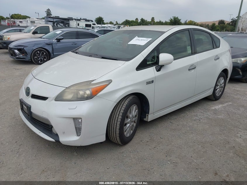 2012 Toyota Prius VIN JTDKN3DP2C3019672 IAAI salvage auction — NORMAL WEAR, Clear - Dealer Only (California), sold $7,850 on 2026-07-23 (photo 2)