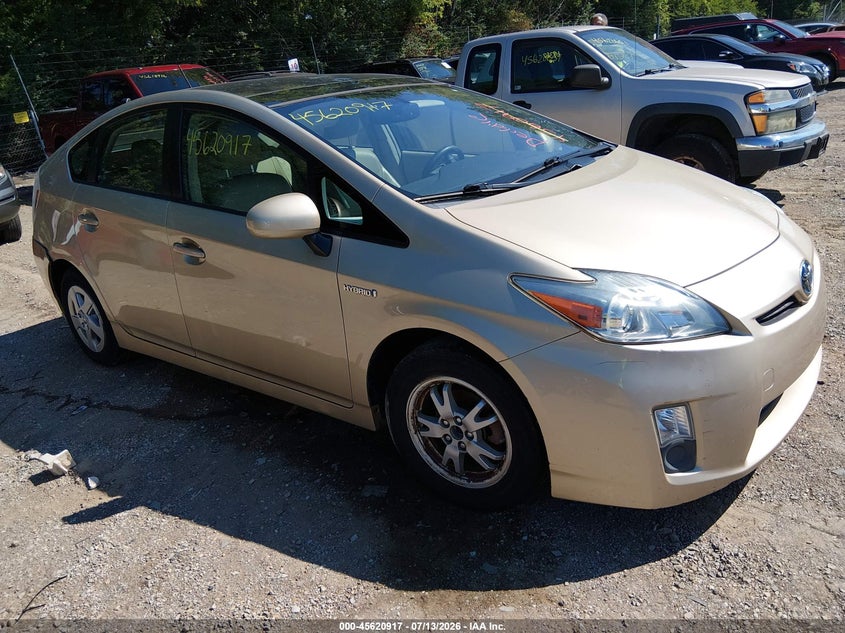 2011 Toyota Prius VIN JTDKN3DU8B0312711 IAAI salvage auction — NORMAL WEAR, Clear (Indiana), sold $1,800 on 2026-07-15 (photo 1)