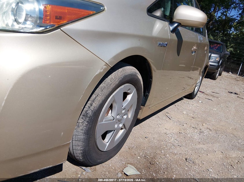 2011 Toyota Prius VIN JTDKN3DU8B0312711 IAAI salvage auction — NORMAL WEAR, Clear (Indiana), sold $1,800 on 2026-07-15 (photo 6)