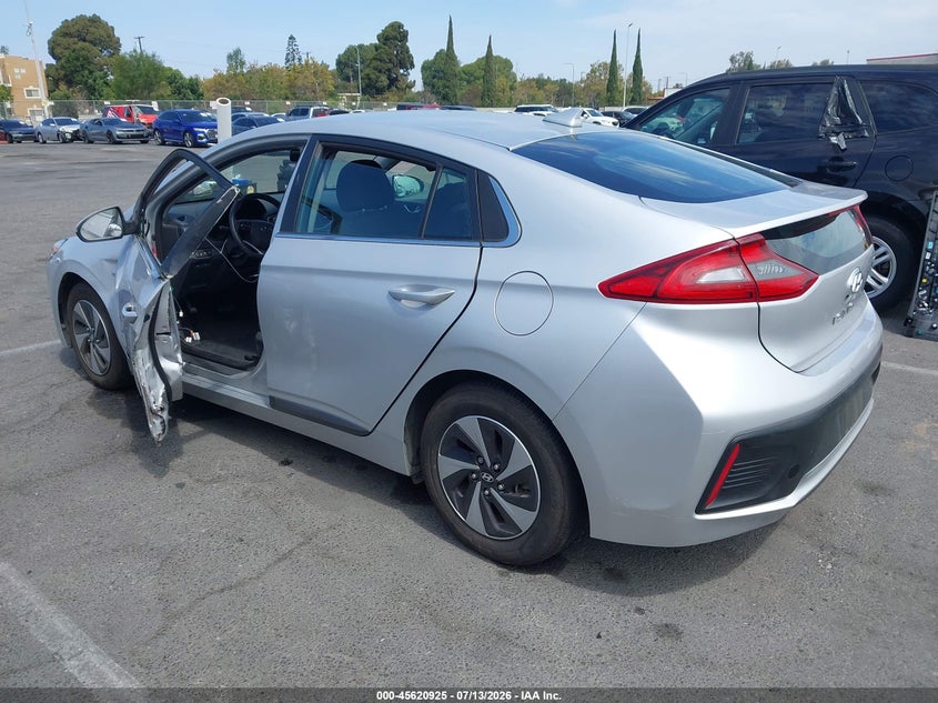 2019 Hyundai Ioniq VIN KMHC75LCXKU144836 IAAI salvage auction — NORMAL WEAR, Clear - Dealer Only (California), sold $750 on 2026-07-30 (photo 3)