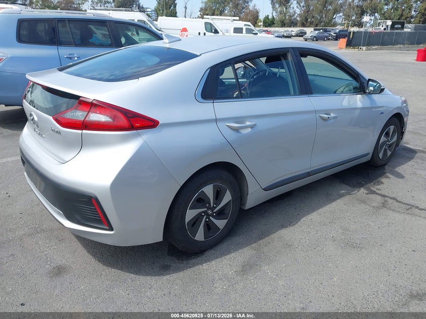 2019 Hyundai Ioniq VIN KMHC75LCXKU144836 IAAI salvage auction — NORMAL WEAR, Clear - Dealer Only (California), sold $750 on 2026-07-30 (photo 4)