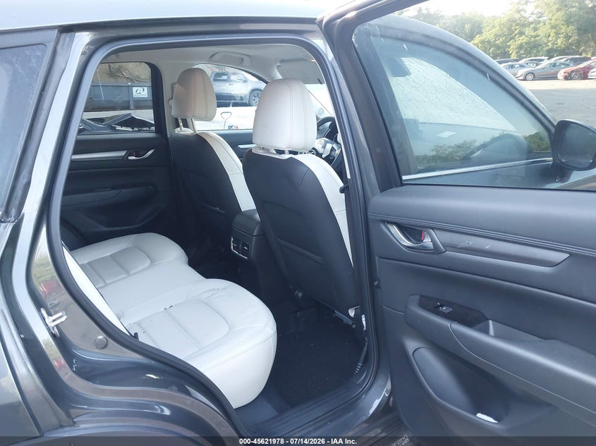 2022 Mazda Cx-5 VIN JM3KFBCMXN0551195 IAAI salvage auction — LEFT FRONT, Salvage Title, sold $6,100 on 2026-07-31 (photo 8)