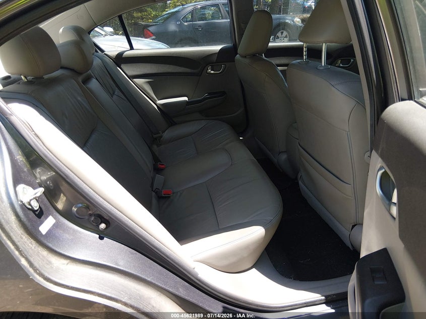 2012 Honda Civic VIN 19XFB2F90CE047871 IAAI salvage auction — FRONT END, Salvage Title, sold $950 on 2026-07-22 (photo 8)