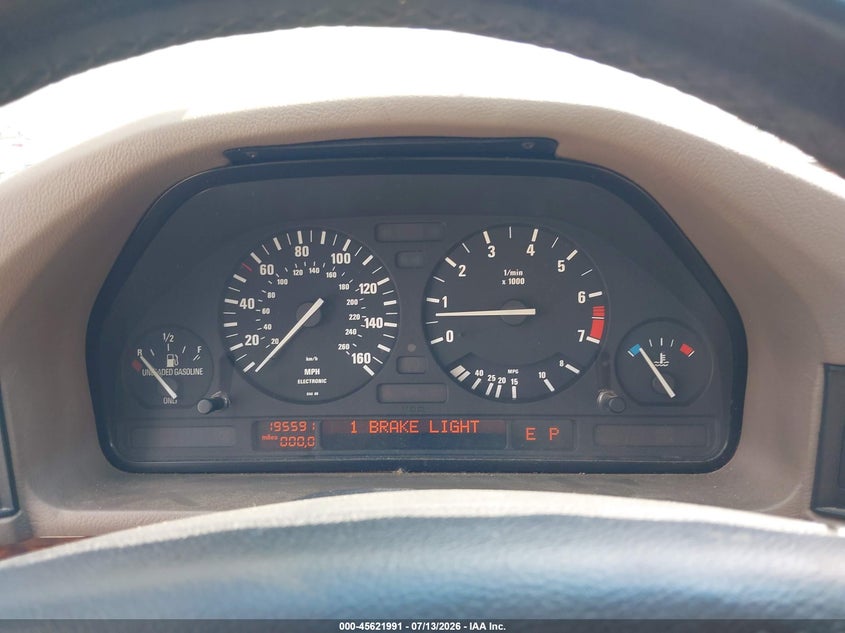 1994 BMW 5er VIN WBAHD6329RGK44996 IAAI salvage auction — REAR END, Salvage (Ohio), sold $400 on 2026-07-18 (photo 7)