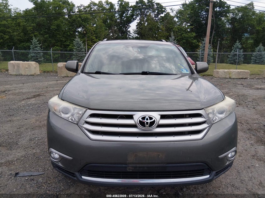 2012 Toyota Highlander VIN 5TDBK3EH7CS138865 IAAI salvage auction — NORMAL WEAR, Salvage Title, sold $1,700 on 2026-07-23 (photo 6)