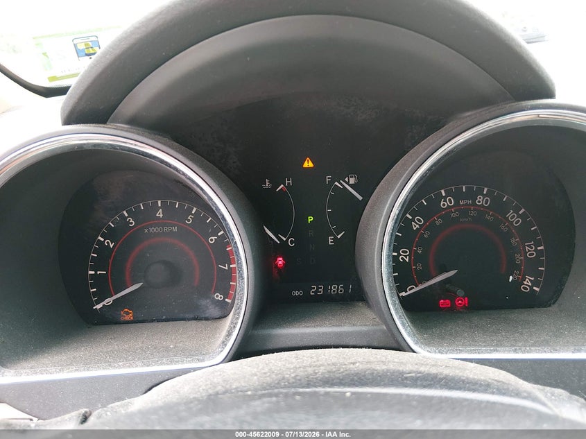 2012 Toyota Highlander VIN 5TDBK3EH7CS138865 IAAI salvage auction — NORMAL WEAR, Salvage Title, sold $1,700 on 2026-07-23 (photo 7)
