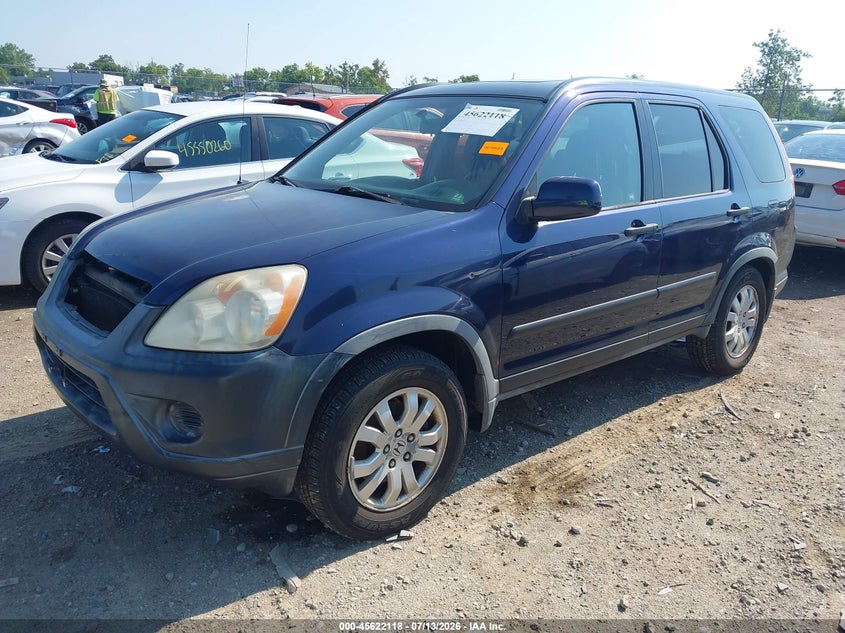 2006 Honda Cr-v VIN JHLRD78816C035378 IAAI salvage auction — NORMAL WEAR, Original (Ohio), sold $625 on 2026-07-30 (photo 2)