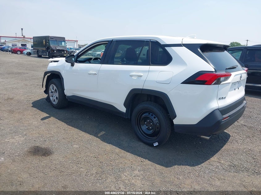 2025 Toyota Rav4 VIN 2T3K1RFV7SC308831 IAAI salvage auction — LEFT FRONT, Clear (Pennsylvania), sold $10,600 on 2026-07-29 (photo 3)