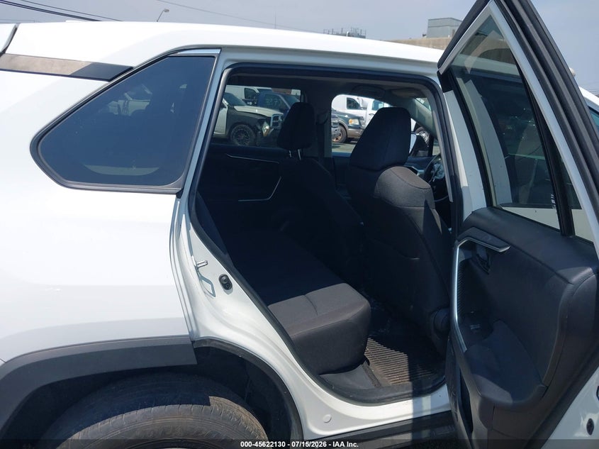 2025 Toyota Rav4 VIN 2T3K1RFV7SC308831 IAAI salvage auction — LEFT FRONT, Clear (Pennsylvania), sold $10,600 on 2026-07-29 (photo 8)