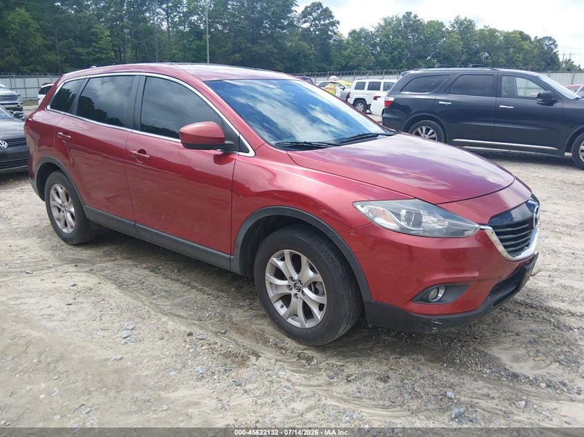 2014 Mazda Cx-9 VIN JM3TB3CV0E0434983 IAAI salvage auction — NORMAL WEAR, Clear (Georgia), sold $1,350 on 2026-07-30 (photo 1)