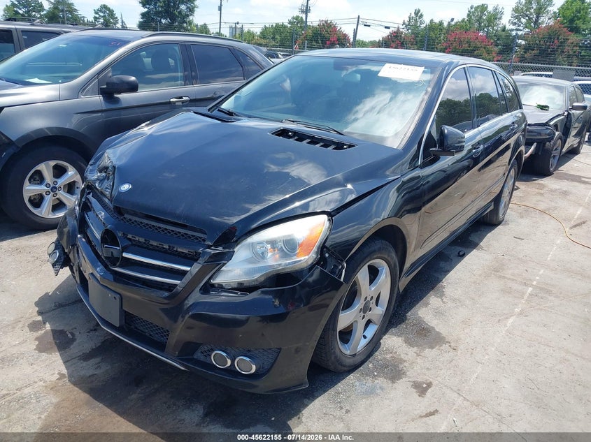 2011 Mercedes-benz R-class VIN 4JGCB6FEXBA129272 IAAI salvage auction — FRONT END, Salvage (North Carolina), sold $425 on 2026-08-03 (photo 2)