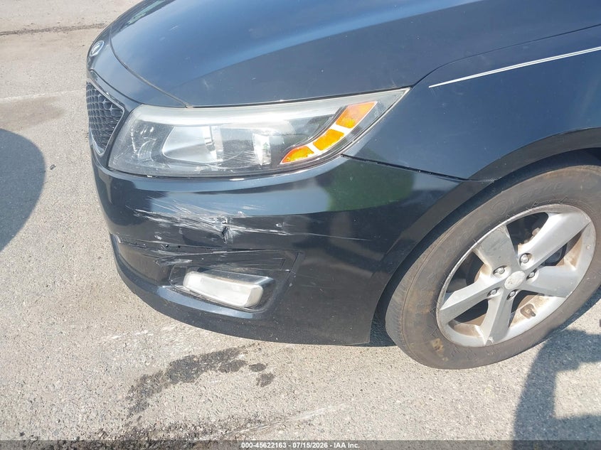 2015 Kia Optima VIN 5XXGM4A75FG467928 IAAI salvage auction — NORMAL WEAR, Clear (New Jersey), sold $525 on 2026-07-27 (photo 6)