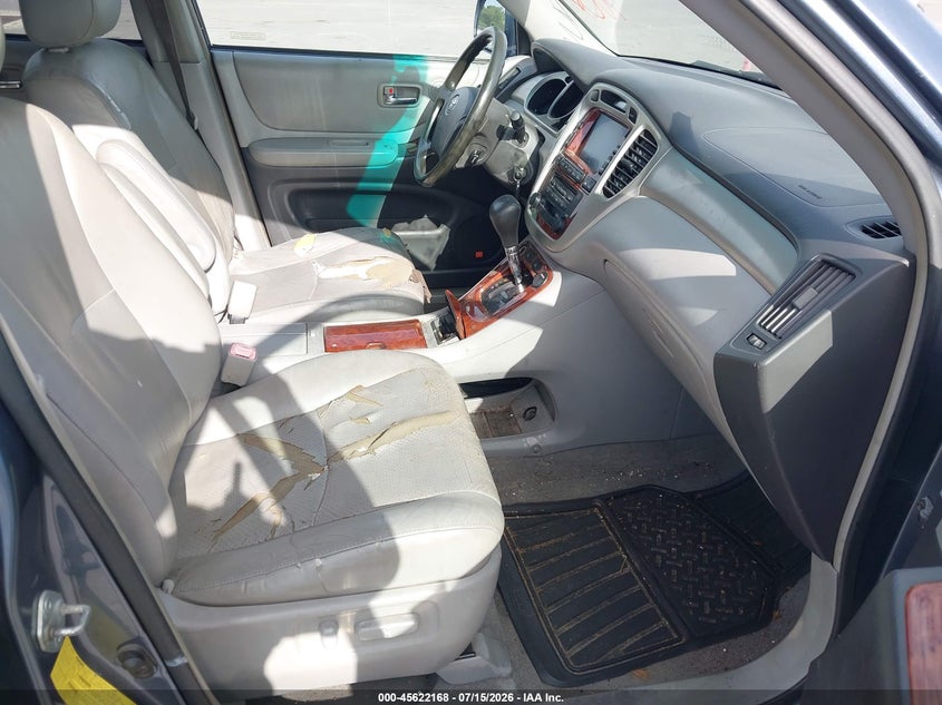 2006 Toyota Highlander hybrid VIN JTEEW21A960010893 IAAI salvage auction — REAR END, Rebuildable (Florida), sold $600 on 2026-07-29 (photo 5)
