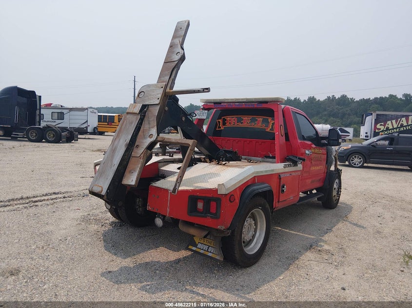 2017 Ford F450 VIN 1FDUF4HY4HEB15387 IAAI salvage auction — ENGINE BURN, Salvage - Greater Than 75% (Maryland), sold $9,200 on 2026-08-12 (photo 4)