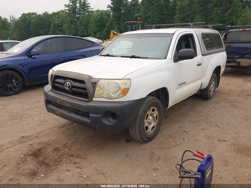 2008 Toyota Tacoma VIN 5TENX22N98Z558494 IAAI salvage auction — NORMAL WEAR, Clear (Massachusetts), sold $875 on 2026-07-24 (photo 2)