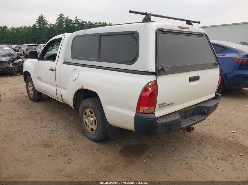 2008 Toyota Tacoma VIN 5TENX22N98Z558494 IAAI salvage auction — NORMAL WEAR, Clear (Massachusetts), sold $875 on 2026-07-24 (photo 3)