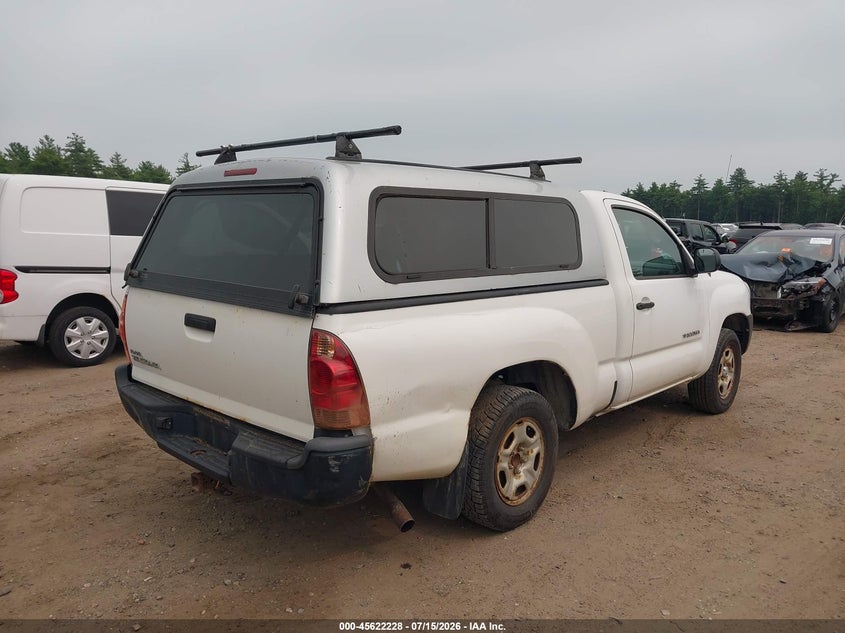 2008 Toyota Tacoma VIN 5TENX22N98Z558494 IAAI salvage auction — NORMAL WEAR, Clear (Massachusetts), sold $875 on 2026-07-24 (photo 6)