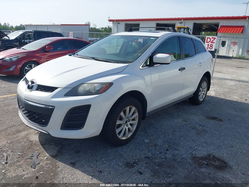 2010 Mazda Cx-7 VIN JM3ER2W54A0347544 IAAI salvage auction — NORMAL WEAR, Clear (Florida), sold $375 on 2026-07-29 (photo 2)
