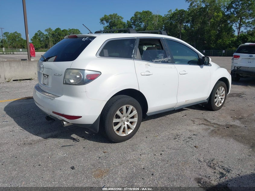 2010 Mazda Cx-7 VIN JM3ER2W54A0347544 IAAI salvage auction — NORMAL WEAR, Clear (Florida), sold $375 on 2026-07-29 (photo 4)