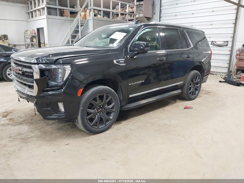 2023 Gmc Yukon VIN 1GKS2BKD1PR239050 IAAI salvage auction — RIGHT SIDE, Wait Title, sold $18,000 on 2026-08-21 (photo 2)