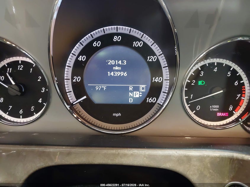 2010 Mercedes-benz E-class VIN WDDHF5GB4AA166237 IAAI salvage auction — SIDE, Salvage (North Carolina), sold $1,100 on 2026-08-09 (photo 7)