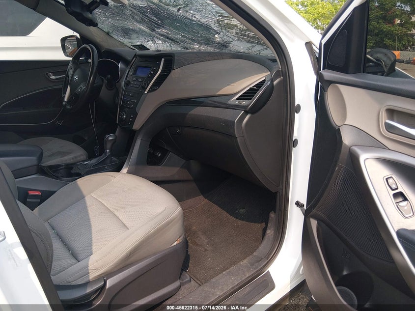 2013 Hyundai Santa fe VIN 5XYZU3LA5DG067422 IAAI salvage auction — NORMAL WEAR, Salvage Title, sold $875 on 2026-07-21 (photo 5)