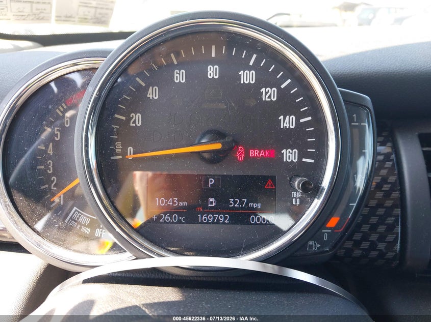 2019 Mini Hard top VIN WMWXU3C59K2H55280 IAAI salvage auction — NORMAL WEAR, Salvage Title, sold $25 on 2026-07-29 (photo 7)