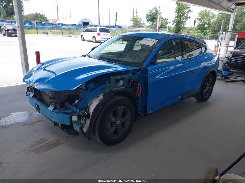 2023 Ford Mustang mach-e VIN 3FMTK1RM8PMA40509 IAAI salvage auction — FRONT END, Wait Title, sold $10,000 on 2026-08-23 (photo 2)