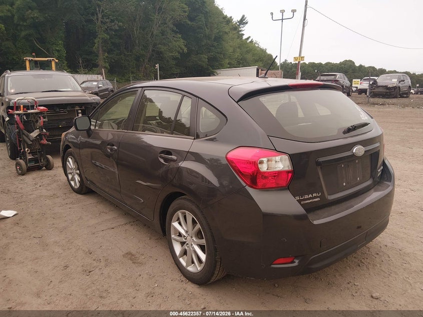 2014 Subaru Impreza VIN JF1GPAC62E8249222 IAAI salvage auction — SIDE, Clear (Massachusetts), sold $600 on 2026-07-18 (photo 3)