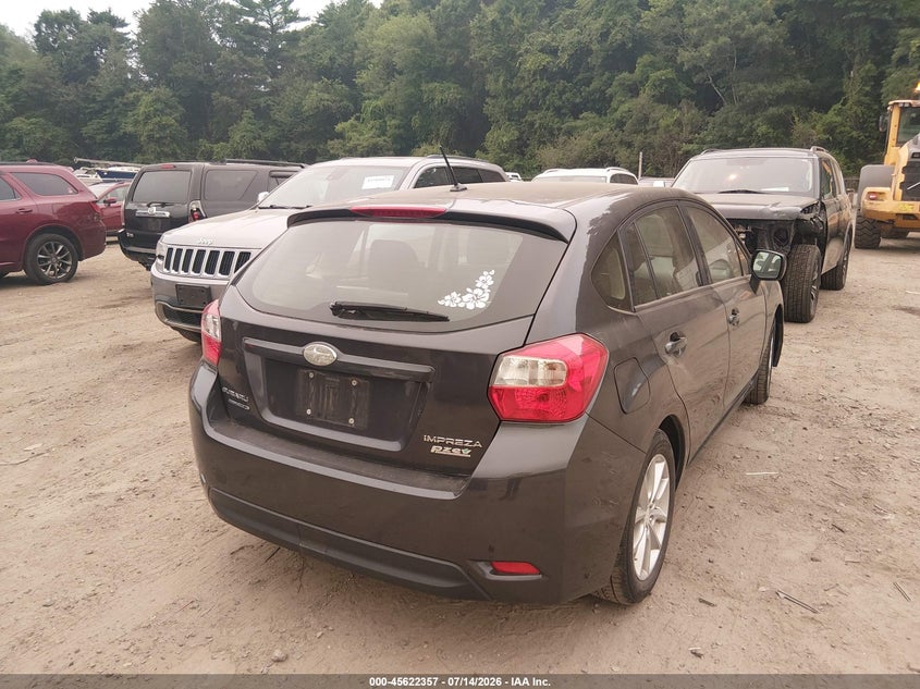 2014 Subaru Impreza VIN JF1GPAC62E8249222 IAAI salvage auction — SIDE, Clear (Massachusetts), sold $600 on 2026-07-18 (photo 4)