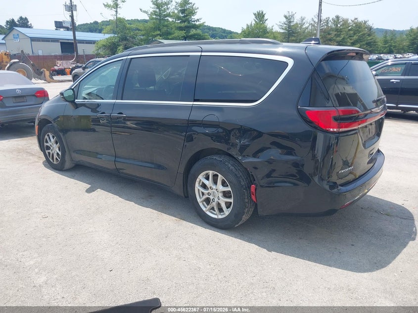 2022 Chrysler Pacifica VIN 2C4RC1BG9NR132590 IAAI salvage auction — REAR END, Salvage Title, sold $8,750 on 2026-08-26 (photo 3)