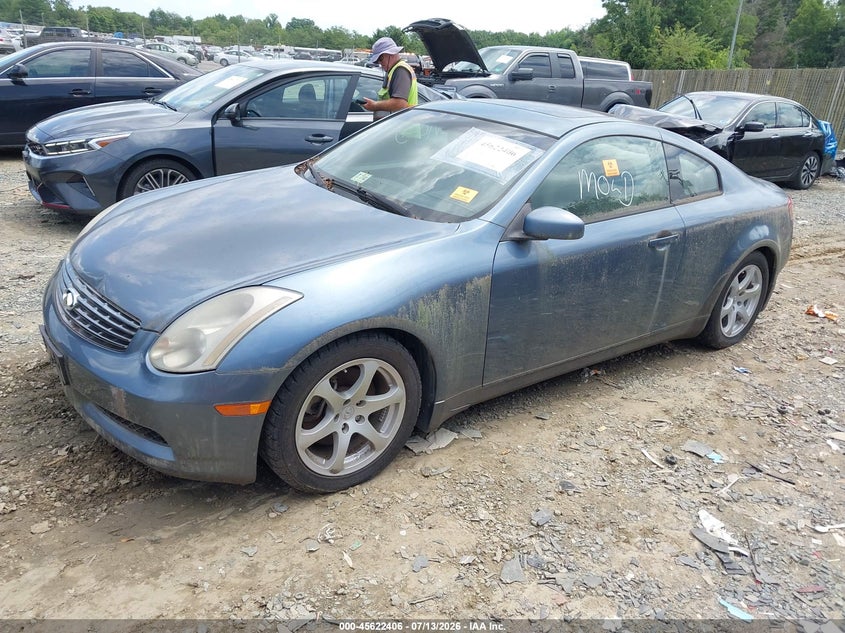 2005 Infiniti G35 VIN JNKCV54E25M418785 IAAI salvage auction — NORMAL WEAR, Clear (Virginia), sold $2,025 on 2026-07-20 (photo 2)