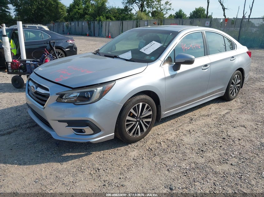 2018 Subaru LEGACY VIN 4S3BNAH6XJ3032382 IAAI salvage auction — WATER/FLOOD, Salvage (Pennsylvania), sold $3,100 on 2026-07-31 (photo 2)
