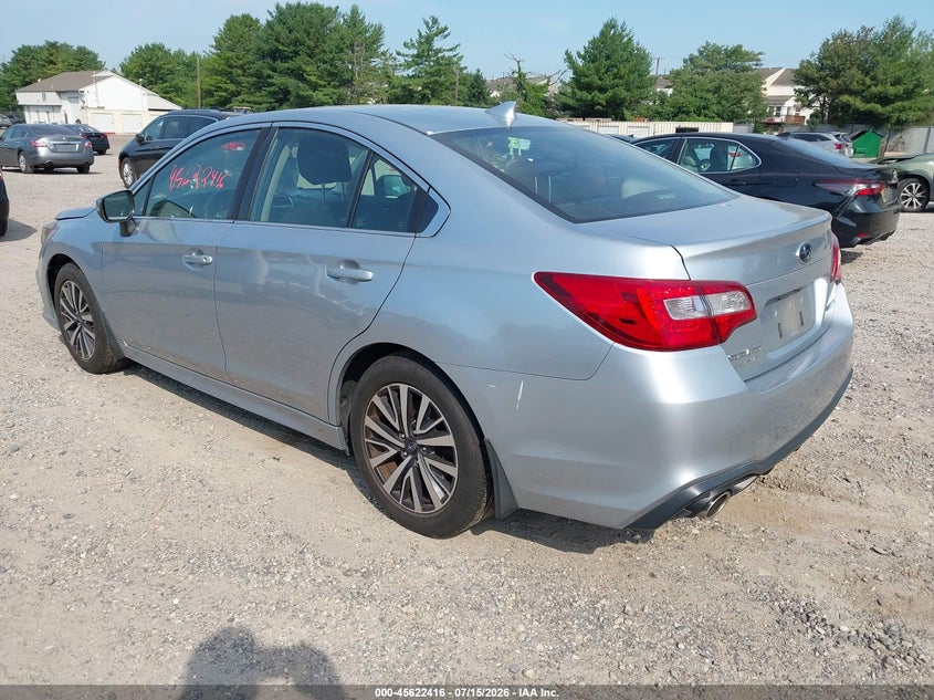 2018 Subaru LEGACY VIN 4S3BNAH6XJ3032382 IAAI salvage auction — WATER/FLOOD, Salvage (Pennsylvania), sold $3,100 on 2026-07-31 (photo 3)