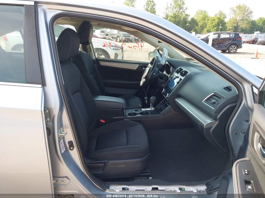 2018 Subaru LEGACY VIN 4S3BNAH6XJ3032382 IAAI salvage auction — WATER/FLOOD, Salvage (Pennsylvania), sold $3,100 on 2026-07-31 (photo 5)