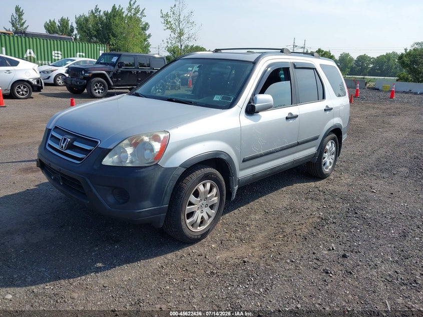 2006 Honda Cr-v VIN SHSRD78856U441205 IAAI salvage auction — NORMAL WEAR, Clear (New York), sold $275 on 2026-07-28 (photo 2)