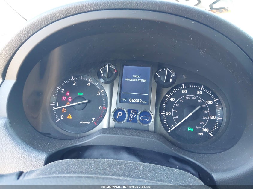 2017 Lexus Gx VIN JTJBM7FX3H5177647 IAAI salvage auction — FRONT END, Wait Title, sold $14,325 on 2026-08-25 (photo 7)