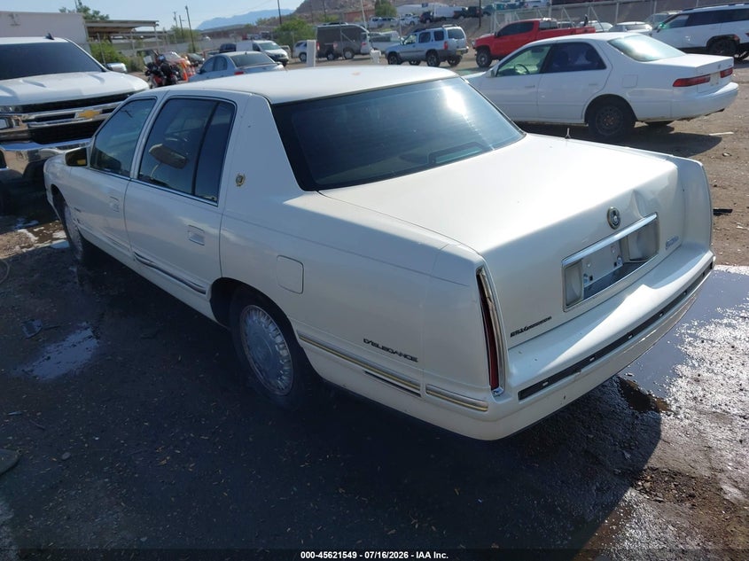 1999 Cadillac Deville VIN 1G6KE54Y1XU704107 IAAI salvage auction — REAR END, Clear (New Mexico), sold $25 on 2026-07-29 (photo 3)