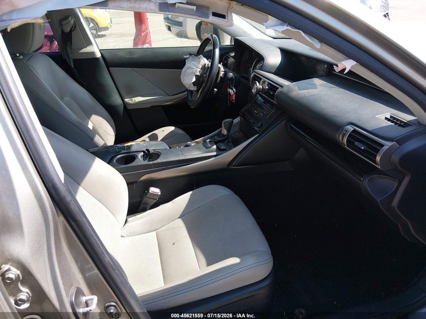 2014 Lexus Is VIN JTHBE1D28E5004267 IAAI salvage auction — FRONT END, Salvage (California), sold $2,800 on 2026-08-11 (photo 5)