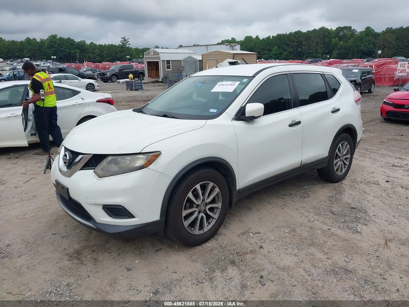 2016 Nissan Rogue VIN KNMAT2MT5GP613552 IAAI salvage auction — NORMAL WEAR, Clear (Georgia), sold $900 on 2026-07-31 (photo 2)