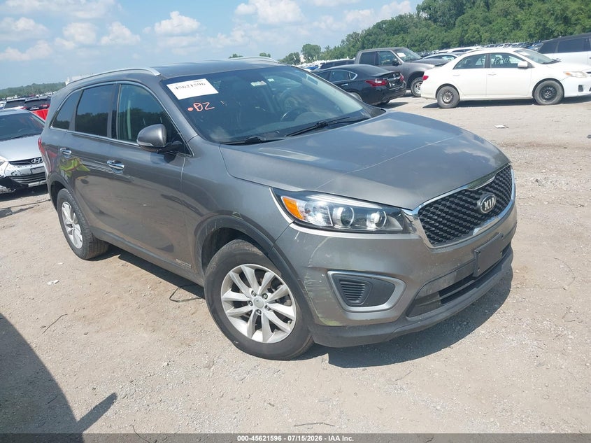 2016 Kia Sorento VIN 5XYPGDA53GG130564 IAAI salvage auction — NORMAL WEAR, Clear (Kansas), sold $950 on 2026-07-29 (photo 1)