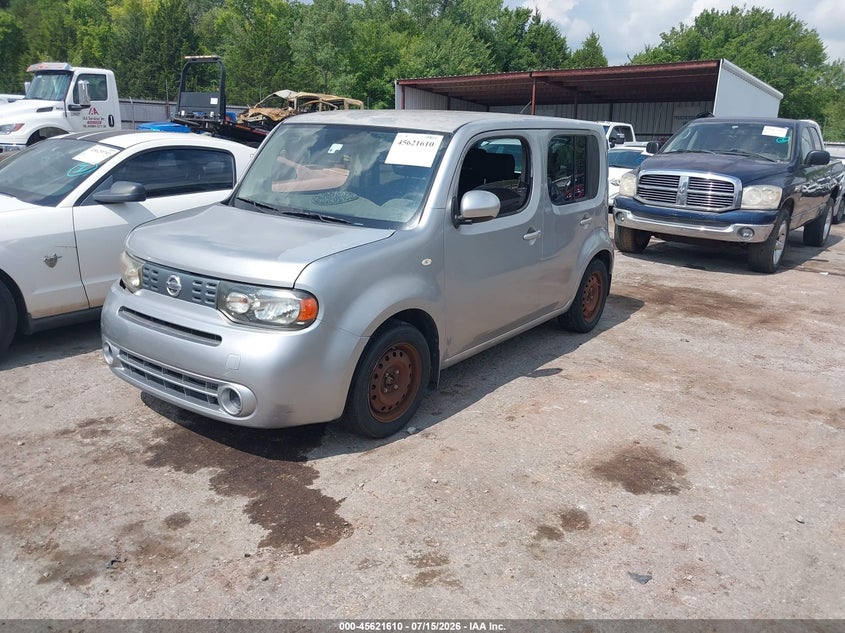 2010 Nissan Cube VIN JN8AZ2KR0AT152124 IAAI salvage auction — NORMAL WEAR, Clear (Oklahoma), sold $150 on 2026-07-22 (photo 2)