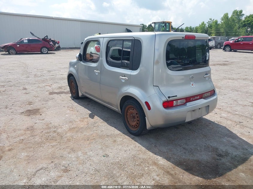 2010 Nissan Cube VIN JN8AZ2KR0AT152124 IAAI salvage auction — NORMAL WEAR, Clear (Oklahoma), sold $150 on 2026-07-22 (photo 3)