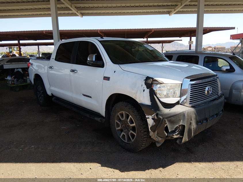 2010 Toyota Tundra VIN 5TFFY5F11AX092647 IAAI salvage auction — NORMAL WEAR, Clear (Arizona), sold $1,150 on 2026-07-28 (photo 1)