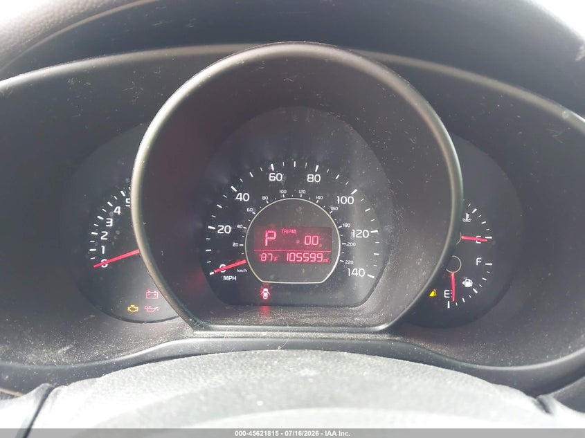 2014 Kia Soul VIN KNDJN2A22E7103243 IAAI salvage auction — NORMAL WEAR, Clear (Illinois), sold $25 on 2026-07-29 (photo 7)