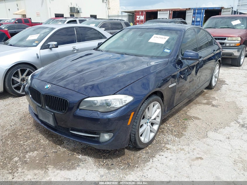 2011 BMW 5 series VIN WBAFR7C5XBC603004 IAAI salvage auction — NORMAL WEAR, Original (Texas), sold $600 on 2026-08-03 (photo 2)