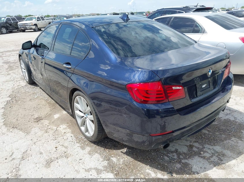 2011 BMW 5 series VIN WBAFR7C5XBC603004 IAAI salvage auction — NORMAL WEAR, Original (Texas), sold $600 on 2026-08-03 (photo 3)